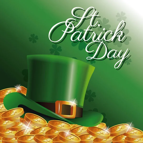 St patrick day card — Stock Vector