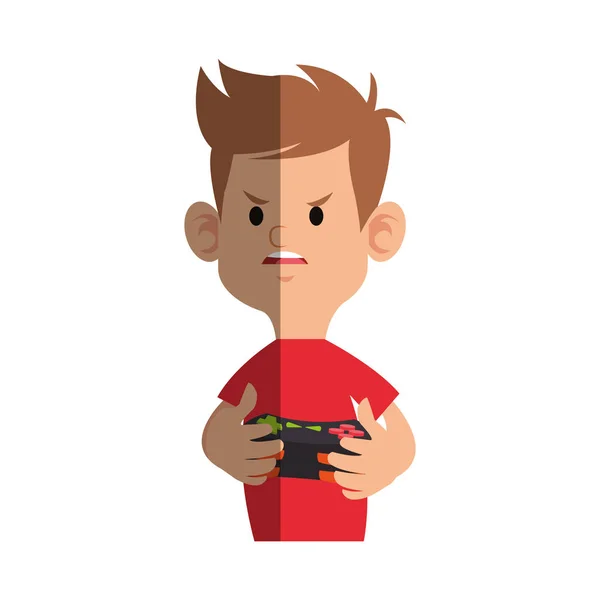 Kid-cartoon-pictogram — Stockvector