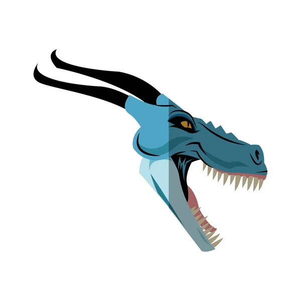 Drachentier-Ikone — Stockvektor