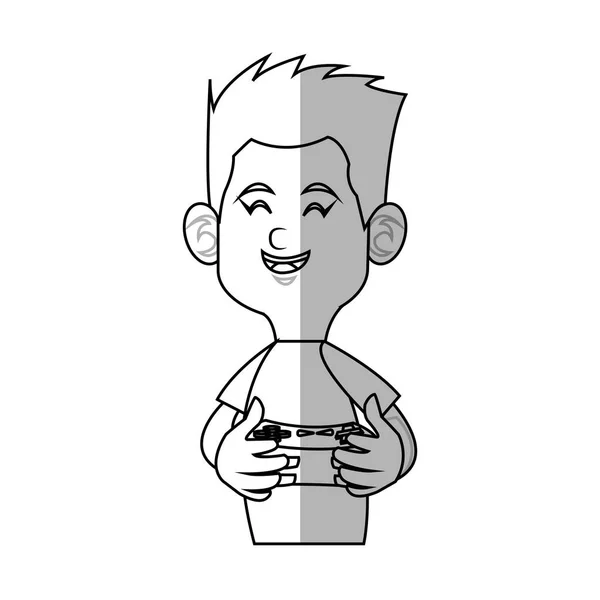 Icône enfant dessin animé — Image vectorielle