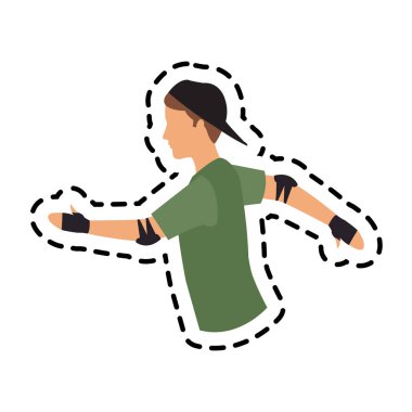 adam çizgi film simgesi