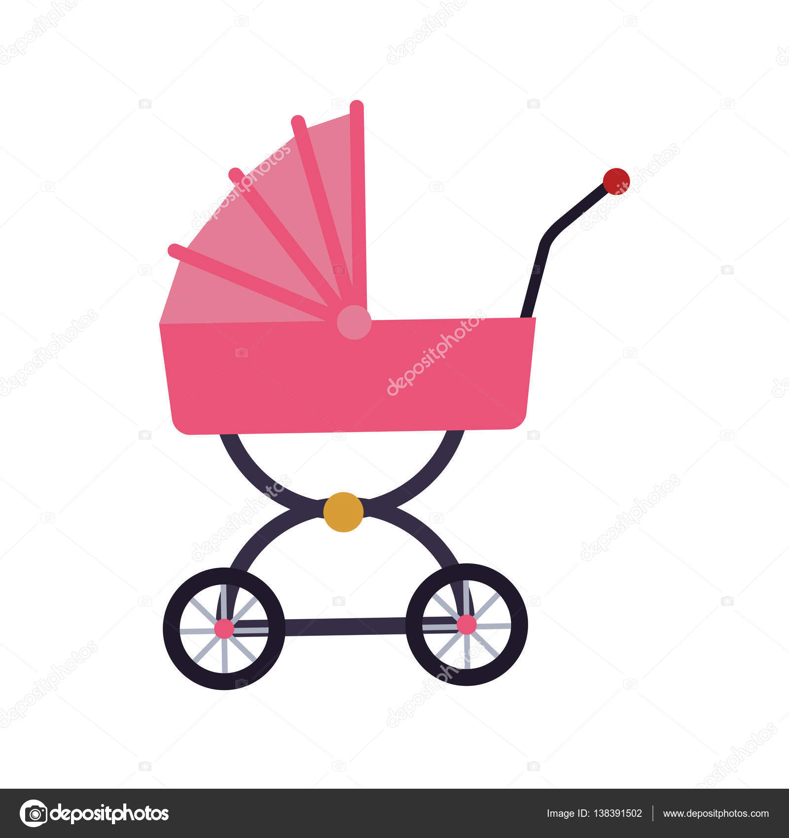 Baby carriage icon Stock Vector Image by ©jemastock #138391502