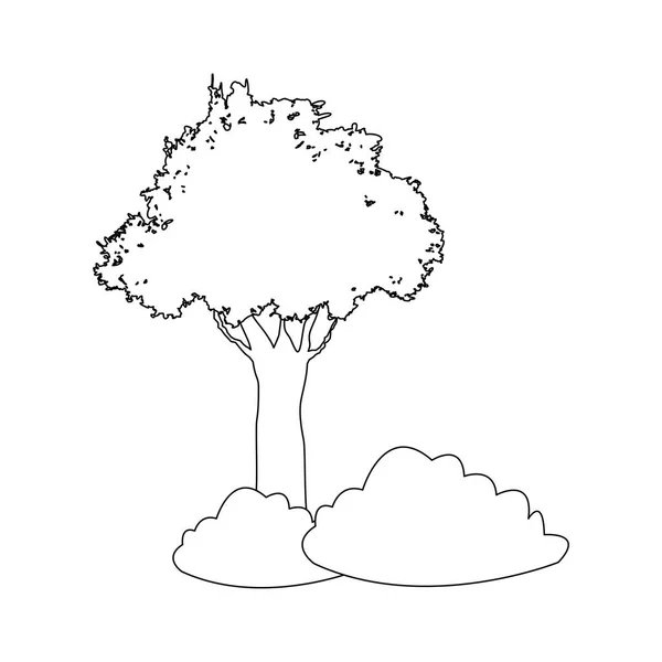 Дерево зображення піктограми — стоковий вектор