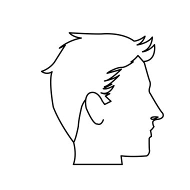 adam çizgi film simgesi