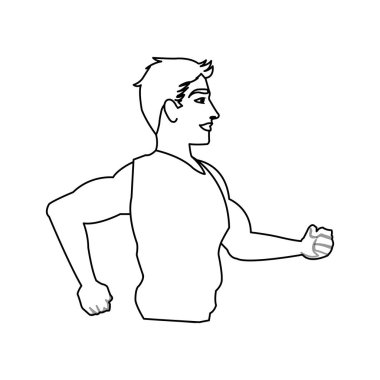 adam çizgi film simgesi