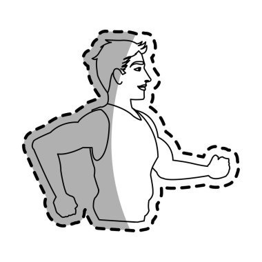 adam çizgi film simgesi