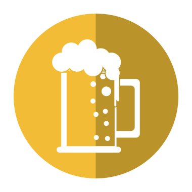 Aziz patrick günü kupa bira köpük balonlar soğuk gölge