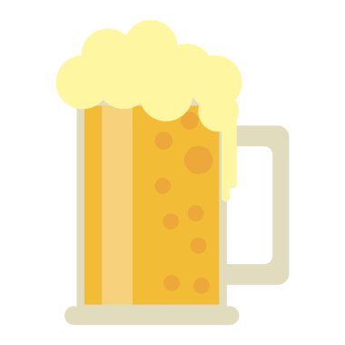 Aziz Patrick günü kupa bira köpük baloncuklar soğuk