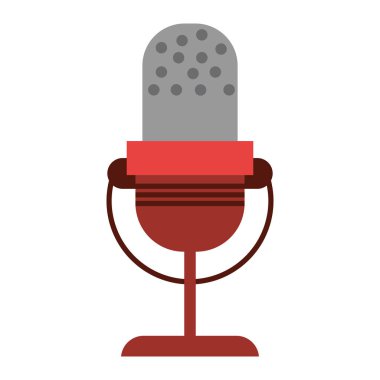 mikrofon vintage iletişim ses