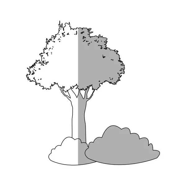 Image icône arbre — Image vectorielle