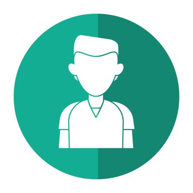 adam personel hastane pratik gölge ile sağlıklı