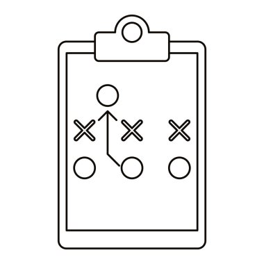 Yönetim Kurulu taktik diyagramı Amerikan futbolu anahat