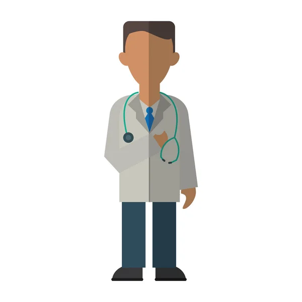 แพทย์การดูแลสุขภาพคลินิกมืออาชีพ stethoscope — ภาพเวกเตอร์สต็อก