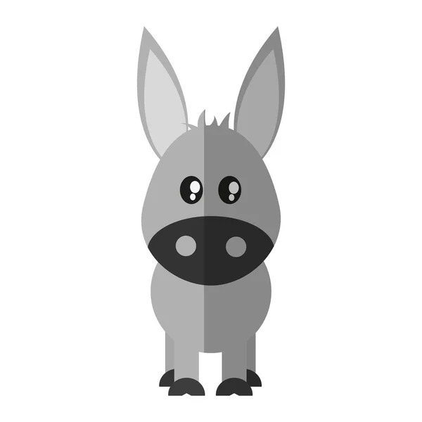 Ícone de desenho animado animal — Vetor de Stock
