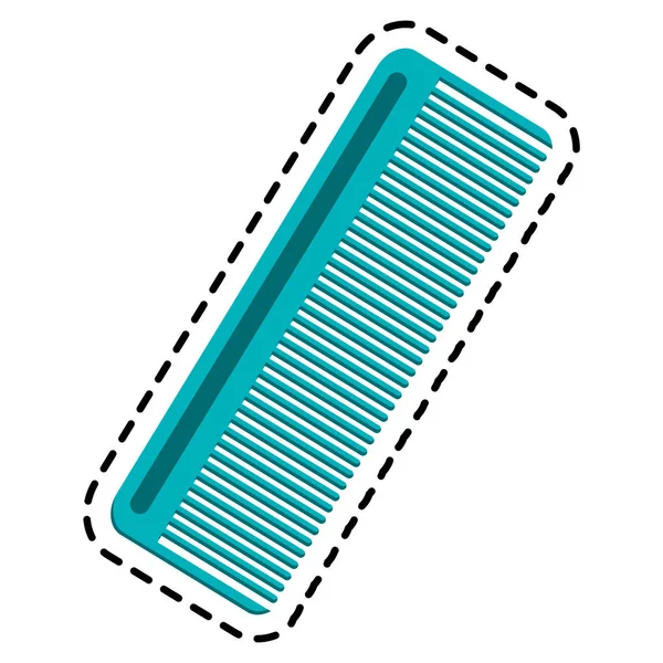 Hair comb icon — Stock Vector