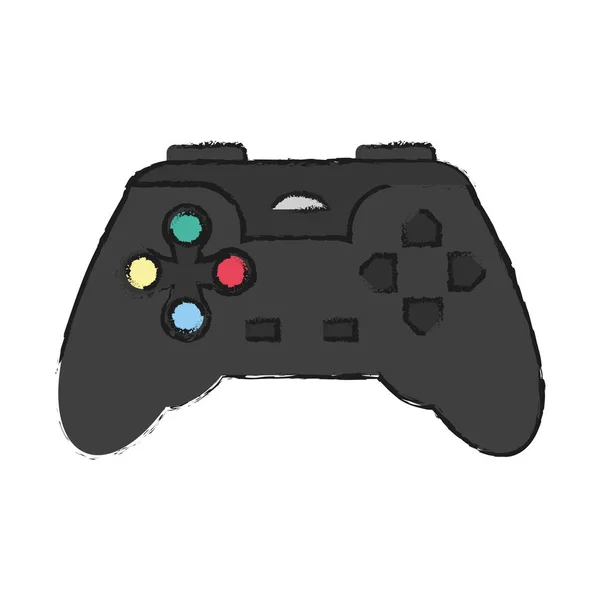 Icono de control de videojuegos — Vector de stock