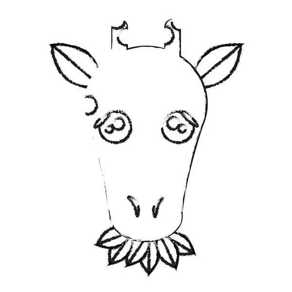 Animale de desene animate icon — Vector de stoc