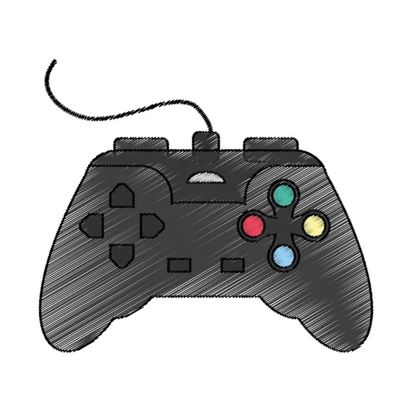 Icono de control de videojuegos — Vector de stock