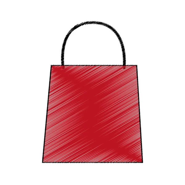 Icono de bolsa de compras — Vector de stock