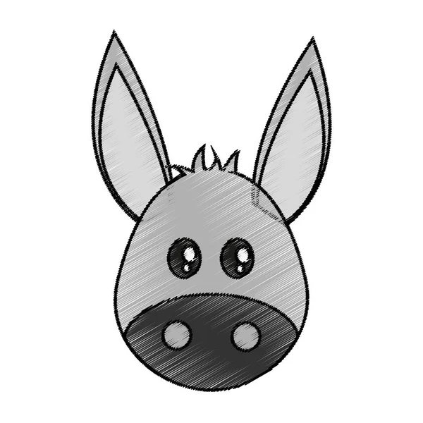 Animal cartoon icon — Stock Vector
