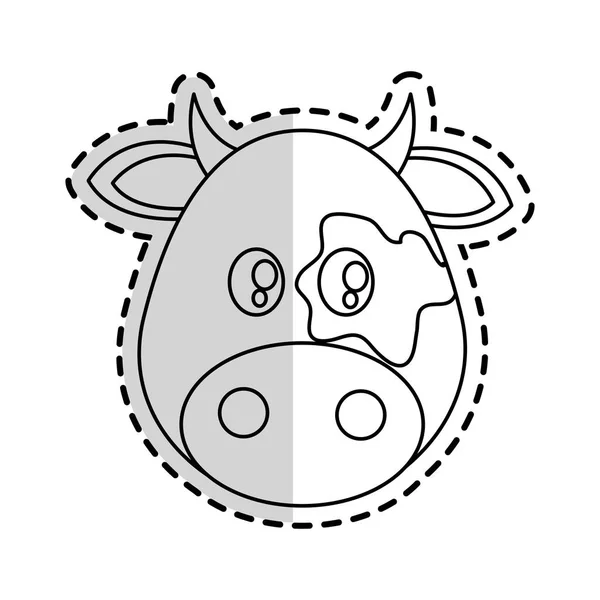 Ícone de desenho animado animal — Vetor de Stock