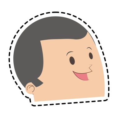 adam çizgi film simgesi