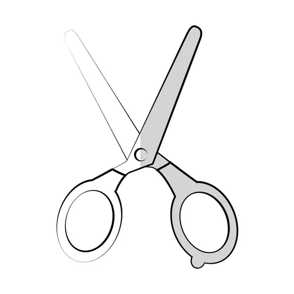 Ícone de ferramenta de tesoura —  Vetores de Stock