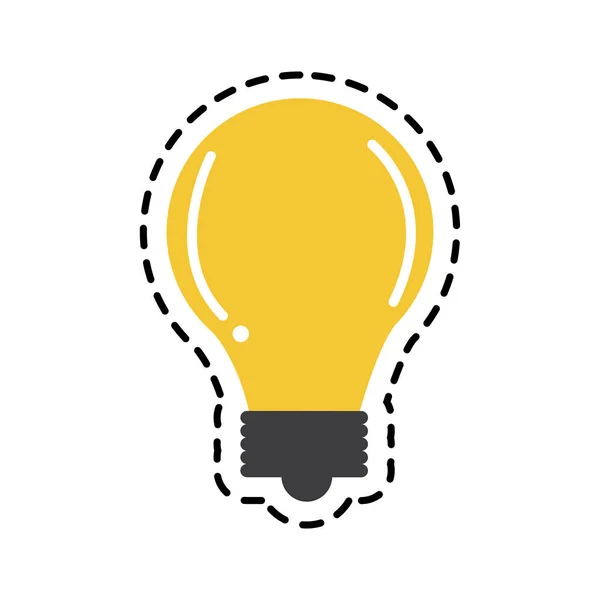 Bulb light icon — Stock Vector
