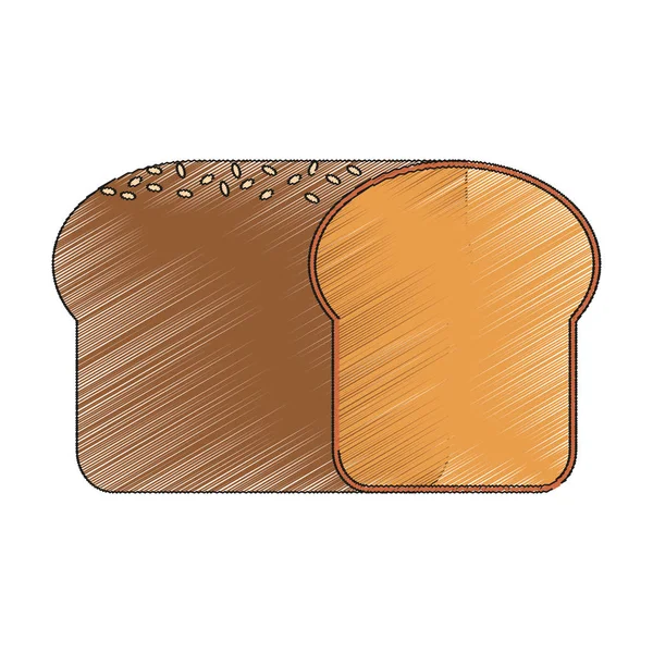 Diseño de productos de panadería — Vector de stock