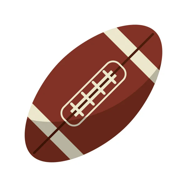 Amerikai futball-labdát, ikon — Stock Vector