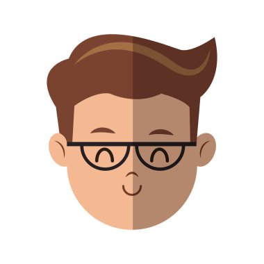 genç adam çizgi film simgesi