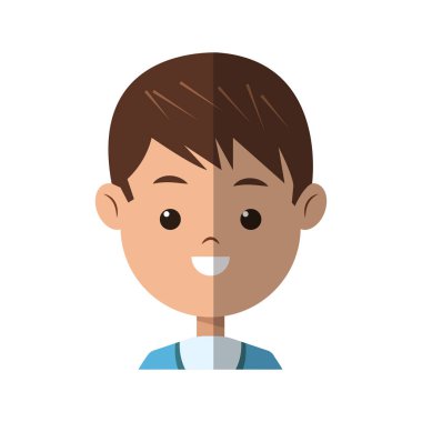 genç çocuk çizgi film simgesi