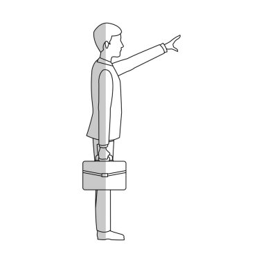 adam çizgi film simgesi