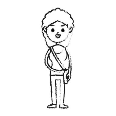 Kız çizgi film simgesi