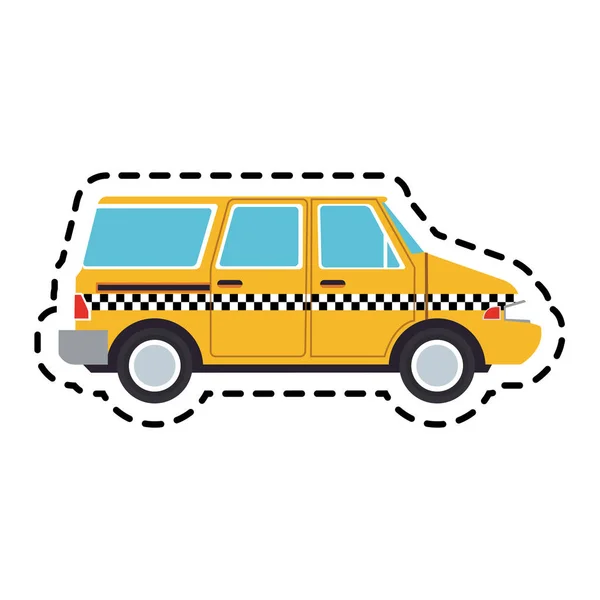 Σχεδιασμός υπηρεσιών ταξί — Διανυσματικό Αρχείο