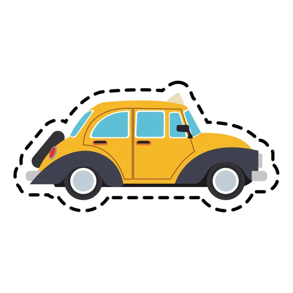 Taxi szolgáltatás tervez — Stock Vector