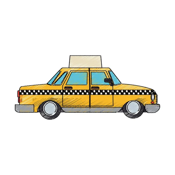 Diseño del servicio de taxi — Archivo Imágenes Vectoriales