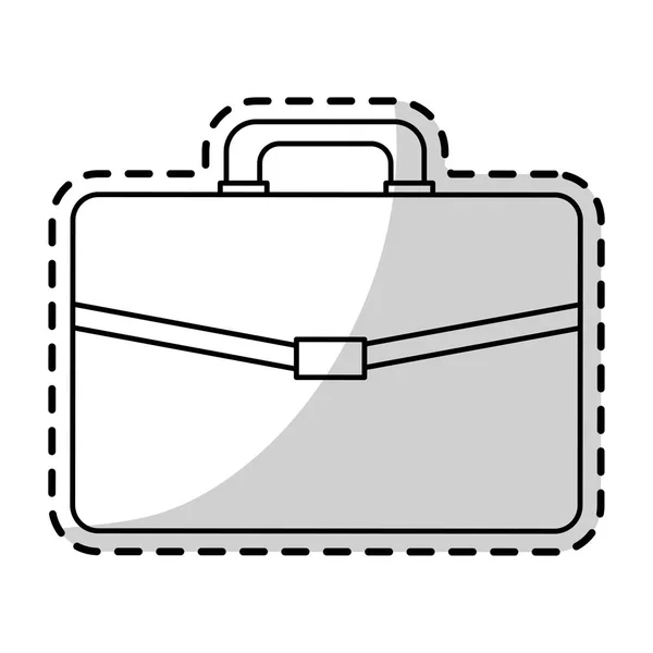 Briefcase accessory icon — Stock Vector