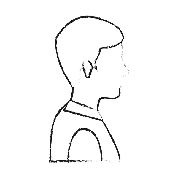 Hombre icono de dibujos animados — Archivo Imágenes Vectoriales