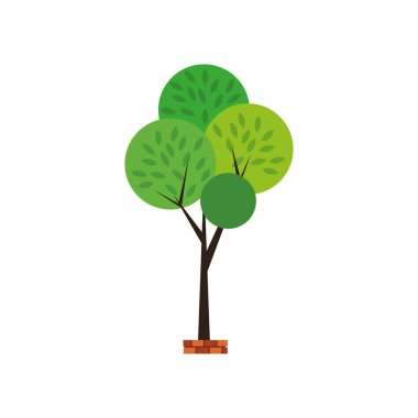 yeşil ağaç simgesi