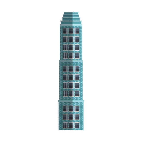 Ikonen för stadsbyggnad — Stock vektor