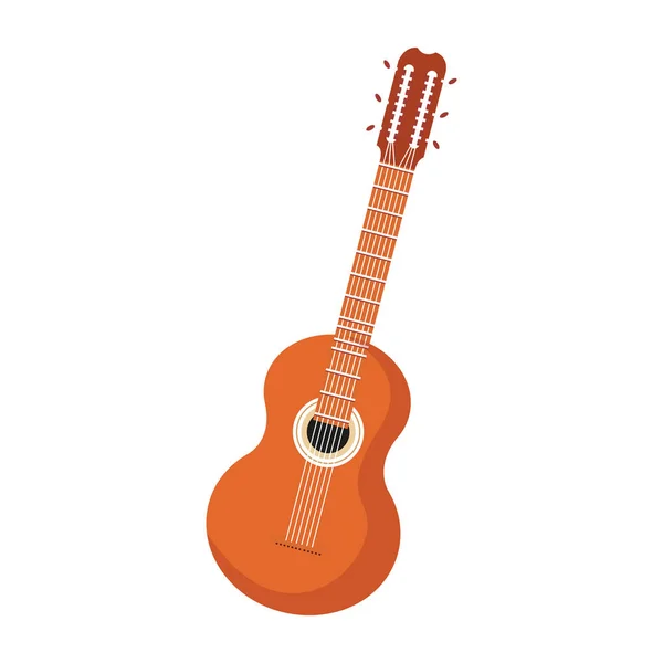 Icône instrument de guitare — Image vectorielle