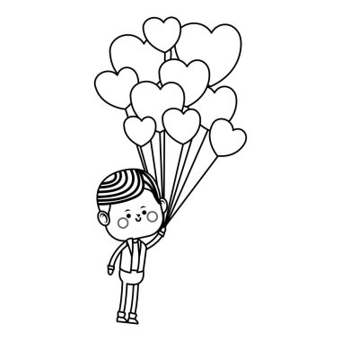 Çocuk kawaii simgesi