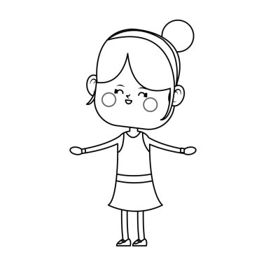 Kawaii kız simgesi