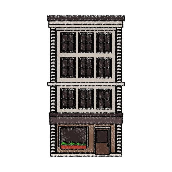 Stadtgestaltung — Stockvektor