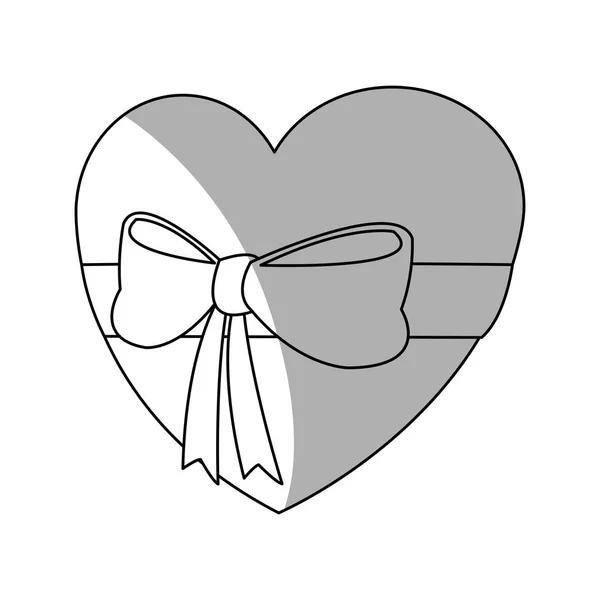 Imagen icono del corazón — Vector de stock