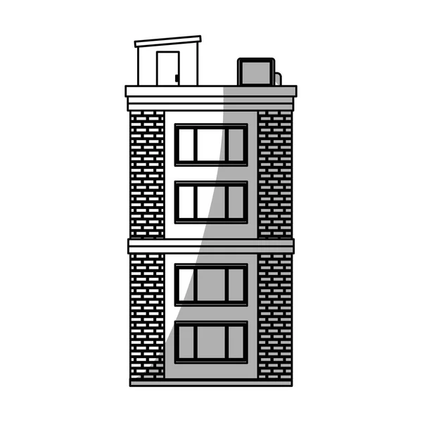 City building icon — Stock Vector