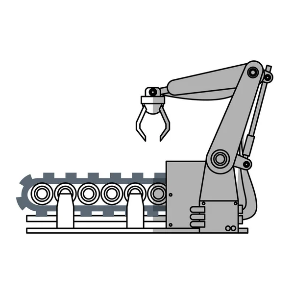 Endüstriyel robot simgesi — Stok Vektör