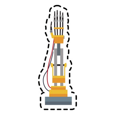 Endüstriyel robot simgesi