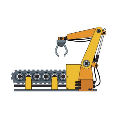 Endüstriyel robot simgesi
